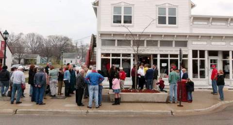 Photo by Cliff Jette/The Gazette. Sykora Bakery in Czech Village recently reopened to large crowds. 